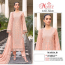 Motifz 5418 Pure Cambric Cotton Embroidery Work Suit Premium Unstitched Suit Collection