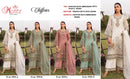 Motifz 5559 Chiffon Suit With Embroidery Khatli Work Premium Unstitched Suit Collection