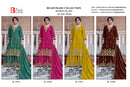 Bilqis B 279 Chinon Heavy Beads Embroidered Designer Suit Collection Molisha Fashion Hub