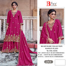 Bilqis B 279 Chinon Heavy Beads Embroidered Designer Suit Collection Molisha Fashion Hub