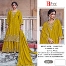 Bilqis B 279 Chinon Heavy Beads Embroidered Designer Suit Collection Molisha Fashion Hub