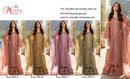Motifz 5553 Gold Chiffon Suit With Embroidery Khatli Work Premium Unstitched Suit Collection