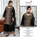 Serine S 1330 Moss Heavy Embroidered Ready Made Salwar Suit