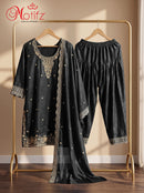 Motifz R 1545 Fendi Suit with Bits Work Premium Designer Party Wear Farshi Salwar Suits
