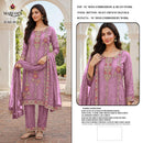 Maryams M 963 NC Moss Suit With Embroidery & Beads Worked Pakistani Suits