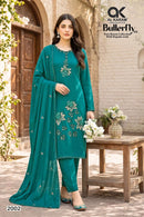 Al Karam Butterfly NX Rayon Embroidered Salwar Suits