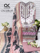 Al Karam Qalamkar Cotton Digital Print With Fancy Work Suit