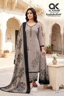 Al Karam Sadabahar Vol 2 Rayon Fancy Embroidery Work Suit