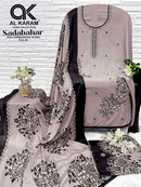 Al Karam Sadabahar Vol 2 Rayon Fancy Embroidery Work Suit