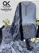 Al Karam Sadabahar Vol 2 Rayon Fancy Embroidery Work Suit