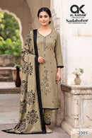 Al Karam Sadabahar Vol 2 Rayon Fancy Embroidery Work Suit