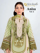 Al Zohaib Anisa Vol 2 Premium Cotton Designer Salwar Suit