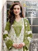Al Zohaib Innaya Premium Cotton Heavy Patch Embroidered Suit