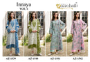 Al Zohaib Innaya Premium Cotton Heavy Patch Embroidered Suit