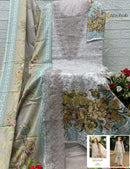 Al Zohaib Noura Vol 2 Cotton Patch Embroidery Work Salwar Kameez