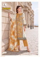 Alok Suits Aveline Viscose Digital Print Designer Embroidery Work Suit