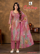 Alok Suits Beats Magic Viscose Digital Print Suit With Heavy Designer Worked