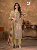 Alok Suits Beats Magic Viscose Digital Print Suit With Heavy Designer Worked