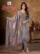 Alok Suits Beats Magic Viscose Digital Print Suit With Heavy Designer Worked