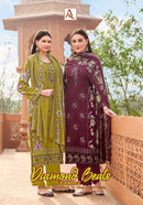 Alok Diamond Beats Edition 2 Rayon Printed Designer Embroidery Pakistani Suit