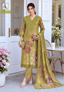 Alok Suits Evara Viscose Digital Print Fancy Embroidery Suit
