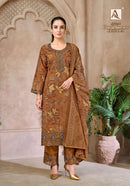 Alok Suits Floral Forever Edition 3 Cotton Print With Fancy Embroidery Work Suit