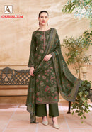 Alok Suits Gajji Bloom Gajji Print Suit With Fancy Worked Pakistani Suits