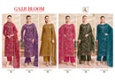 Alok Suits Gajji Bloom Gajji Print Suit With Fancy Worked Pakistani Suits