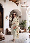 Alok Suits Gulab Chicken Cotton Digital Print with Fancy Work Suit