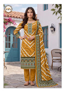 Alok Suits Gulriza Pashmina Digital Printed Suit With Swarovski Work