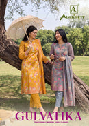 Alok Suits Gulvatika Modal Print Fancy Work Suit Wholesale Suits Surat