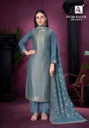 Alok Suits Hum Safar Edition 8 Viscose Muslin Jacquard Designer Work Suits