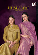 Alok Suits Hum Safar Edition 9 Viscose Muslin Jacquard Designer Suit