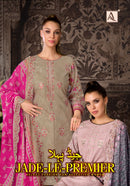 Alok Suits Jade Le Premier Cotton Print with Fancy Embroidery Work Suit