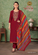 Alok Suits Jaimala Nigaar Vol 51 Rayon Embroidered Work Salwar Suit