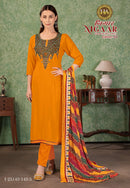 Alok Suits Jaimala Nigaar Vol 51 Rayon Embroidered Work Salwar Suit