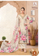 Alok Suits Kitty Vol 2 Viscose Digital Print Fancy Embroidery Work Suit