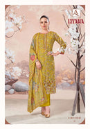 Alok Suits Liyana Cambric Cotton Print Suit With Fancy Worked Pakistani Suits