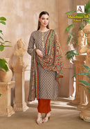 Alok Suits Maheswari Silk Edition 1 Viscose Print With Fancy Work Designer Suit