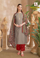 Alok Suits Maheswari Silk Edition 1 Viscose Print With Fancy Work Designer Suit