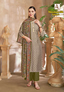 Alok Suits Maheswari Silk Edition 1 Viscose Print With Fancy Work Designer Suit
