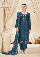 Alok Suits Marriage Beats Viscose Digital Printed Suit With Fancy Worked