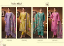 Alok Suits Meher Mahal Premium Jam Cotton Embroidered Suit