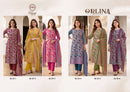 Alok Suits Orlina Jam Cotton Print With Fancy Work Suit
