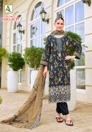 Alok Suits Rabia Butt Premium Cotton Print Embroidery Salwar Suit Wholesale Surat