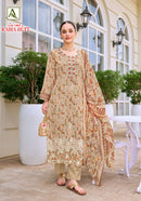 Alok Suits Rabia Butt Premium Cotton Print Embroidery Salwar Suit Wholesale Surat