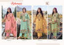 Alok Suits Rohenaaz Viscose Designer Printed Suit With Fancy Embroidery Worked