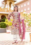 Alok Suits Sabeeka Imam Cotton Printed Suit With Fancy Embroidery Work