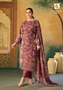 Alok Sana & Sara Vol 2 Premium Cotton Digital Printed Designer Suit