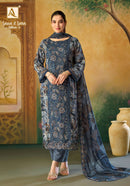 Alok Sana & Sara Vol 2 Premium Cotton Digital Printed Designer Suit